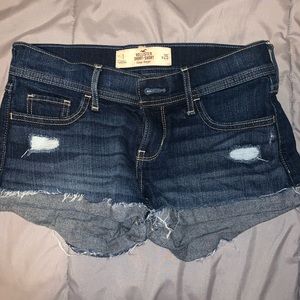 Hollister jean shorts